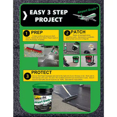 NEW 4.75 Gal. Airport Grade Asphalt Driveway Filler Sealer One-Coat Formula