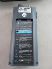 NEWPORT OPTICAL POWER METER MODEL 840 w/ Case, Power Adapter