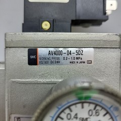 SMC AV4000-N04-5DZ Soft Start Solenoid Valve 0.2~1.0 MPa 24 Vdc