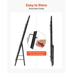 Uimoso 20-Pocket Magazine and Brochure Display Rack for Literature Organization