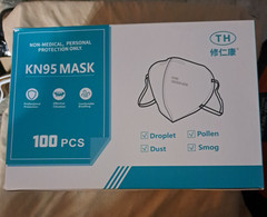 KN95 masks – non-medical – personal use only – 100 pieces – New