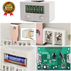 LCD Digital 0-99999 Counter 5 Digit plus up Gauge + Proximity Switch Sensor