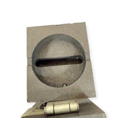 Erico Cadweld HSC2Q Graphite Mold 4/0 Concentric to Steel Pipe Flat Surface 115