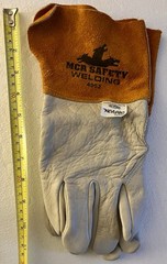 MCR Safety 4952L Welding Gloves Size: L 100% Cowhide Leather