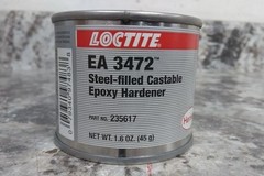 Loctite 235617 6 Pk 1 Lb Container Size Gray Steel Liquid