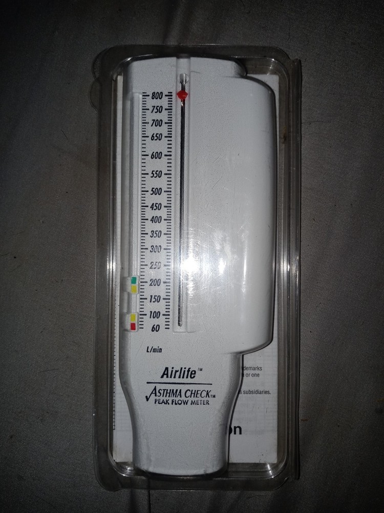 AirLife AsthmaCheck Peak Flow Meter, Family Medicine, MPN 002068