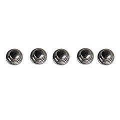 10pcs Silver Dental Orthodontic Lingual Buttons Bondable Metal Brackets – NEW