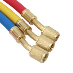 3pcs 150cm Charging Hose Air Conditioner Charging Hose 1/4in Fits