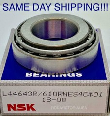 NSK L44643/L44610 Tapered Roller Bearing SET 14