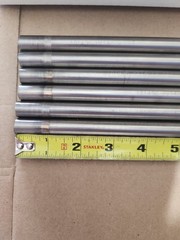 (Tag C82) .531″ Dia Titanium Rods, 12+” Long, 6 Rods, You Get All, Medical Grade