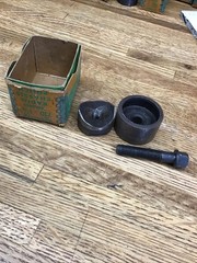 GREENLEE Radio Chassis Punch No. 730 / Size 1 3/8″ — in original box