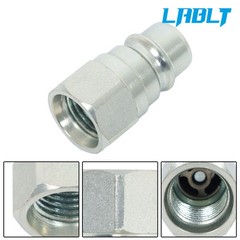 LABLT 4× AW32184 Male Hydraulic Quick Coupler Plug For John Deere 1023 1025