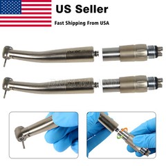 NSK Style Dental LED Fiber Optic High Speed Handpiece / With 6Hole Quick Coupler