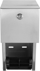 Commercial Toilet Paper Dispenser 304 Stainless Steel Double Roll Holder He…