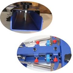4 Color 1 Station Screen Printing Machine Micro-adjust Press Printer ROTARY