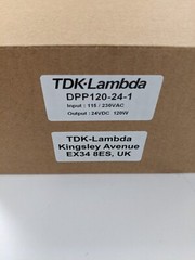 TDK-Lambda DPP120-24-1 Power Supply 115/230v-ac 5a Amp 24v-dc