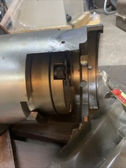 Huge W.A.W Spindle 645-604 722. Comes As Shown Unsure What It Is.