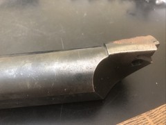 Large Heavy Boring Bar 16 1/8” With 2” Shaft PAT-5B VR/W