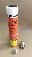 SPX Power Team C108C Single Act Cylinder 10 Ton INTERNAL RETURN SPRING AMERICAN