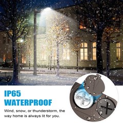 150W LED Parking Lot Light Outdoor Commercial Outside Security Flood Lighting