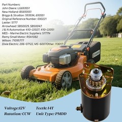 14T CCW Starter for Briggs 14.5‑18.5HP Engines Replace 593934 693551 LG693551