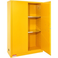 Flammable Safety Cabinet Liquid Storage 45 Gal 42.9×18.1×65.2 in Cabinet