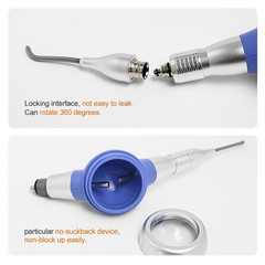 Dental Air Flow Teeth Polishing Polisher Handpiece Hygiene Prophy Jet 2/4 Holes