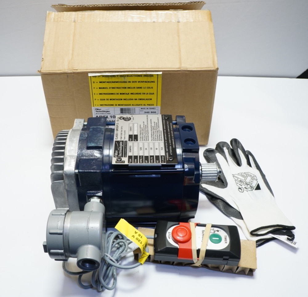 New Alpha-Mix 220/160 Dempro 3/4HP Explosion-Proof Motor W/ Controller AREL1001