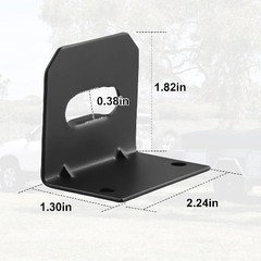 Universal Trailer Mounting Bracket for Vehicle-Side Wiring Harness, Compatible w