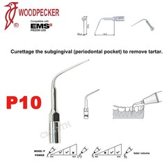 Woodpecker Dental Scaler Tips Ultrasonic Scaler Periodontics Tips Dentistry Tool
