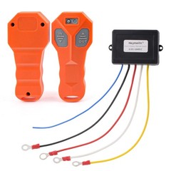 12V Wireless Winch Remote Control 2 Pack – 100FT Universal 5 Wire Controller …