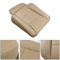 Front Driver Passenger Seat Cover Tan Leather for Land Cruiser 1998-2007