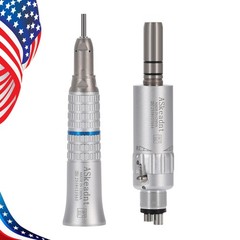NSK Style Dental Straight Nose /Air Motor Low Slow Speed Handpiece E-type 4HOLES