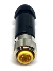 AutomationDirect ZP-S1-5MP-FWX ZIPport 5-Pin Male Field Connector 7/8″-16