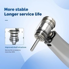1-10*COXO CX235C7-5 Dental Fiber Optic LED 1:5 Contra Angle Handpiece F/Kavo NSK