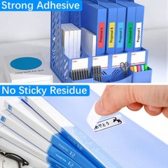 5PK For Dymo 12mm LetraTag Refills White 91331 LetraTag Label Maker LT-100H 100T
