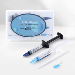 Dental Ortho Adhesive No-Mix Bonding/ Light Cure Resin/ Blue/Green Glue Kit