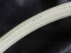 Belden 30801 #1awg UL-3126 Hi-Temp Fiberglass Hook-up/Lead Wire 200C White /1ft