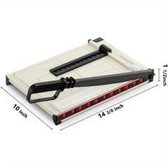 Paper Cutter,Paper Trimmer with Guard,12″ Cut Length Guillotine Paper Cutter