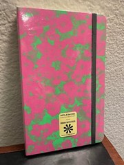 Moleskine Journal Notebook Fluorescence Pink Green (Urban Outfitters Exclusive)