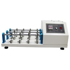 110V Leather Clamped& Folding Resistance Testing Machine 22.5° Bend Angle