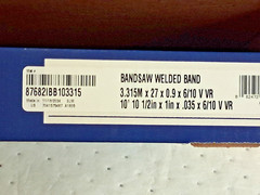 Irwin Blades Welded Bandsaw Blade 10ft 10-1/2″ L x 1″ W 87682IBB103315