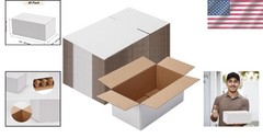 Reliable 40 Pack Shipping Boxes 8x5x5 Inches – Perfect for Packing Essentials