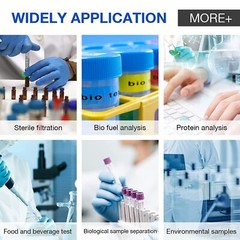 600PCS HPLC Syringe Filter Sterile PES Membrane 33mm 0.22µm Individual Luer Lock