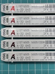 5- OSG A 6-32 GH3 Tap, 16505, 2FX B TICN, 1650513208, Japan, Free US Ship