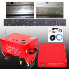 Portable handheld pneumatic dot peen marking machine VIN code 110*70mm US