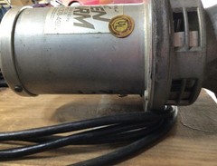 Archer 120 VAC SIREN ALARM No. 278-497 with Foot Pedal – Mounted on Wood – Works