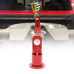 500lb Capacity 5th Wheel Lifting Bracket & Hitch – Durable Red