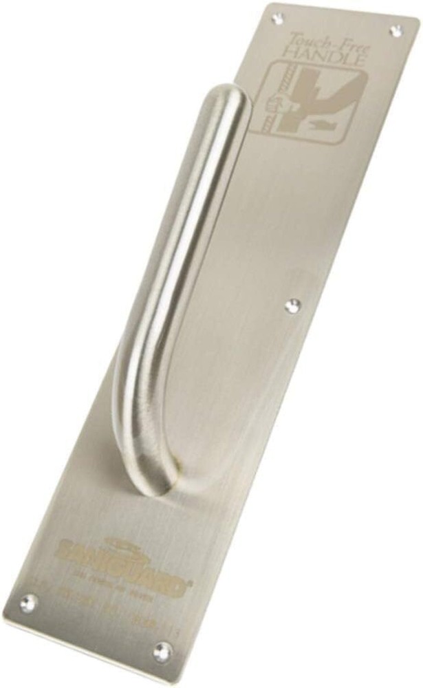 SaniGrasp Touch Free Door Pull Handle, SG-101, Antibacterial, 4″ x 16″
