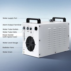 Monport Industrial Water Chiller CW-3000 for 40W 60W 80W CO2 Laser Engraver